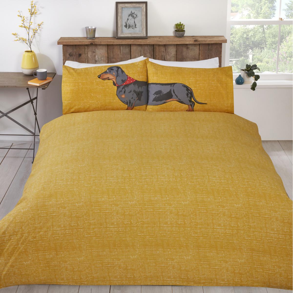 Hello Sausage Reversible Duvet Set - Multi / Double – image 3