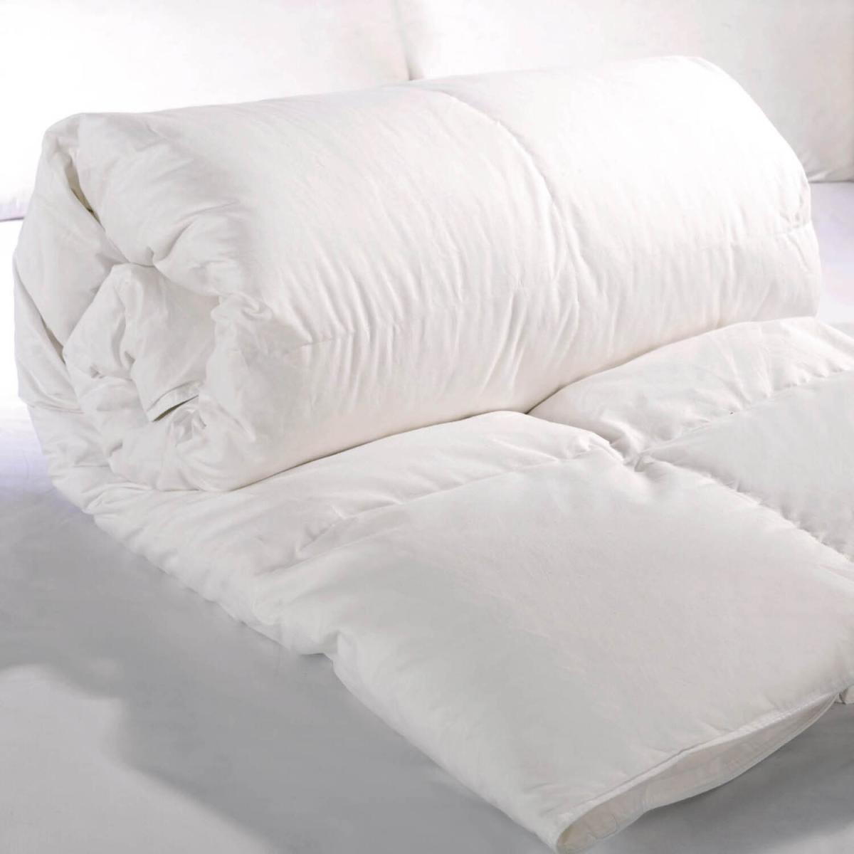 Softened Goose Feather 10.5 Tog Duvet - White / Double – image 3