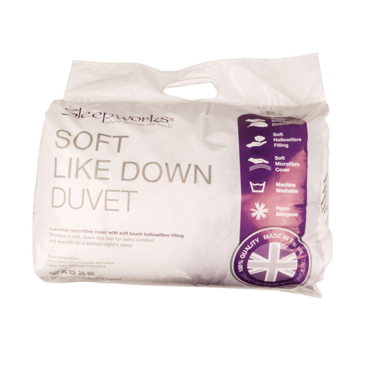 Soft Like Down 4.5 Tog Duvet - Double – image 3