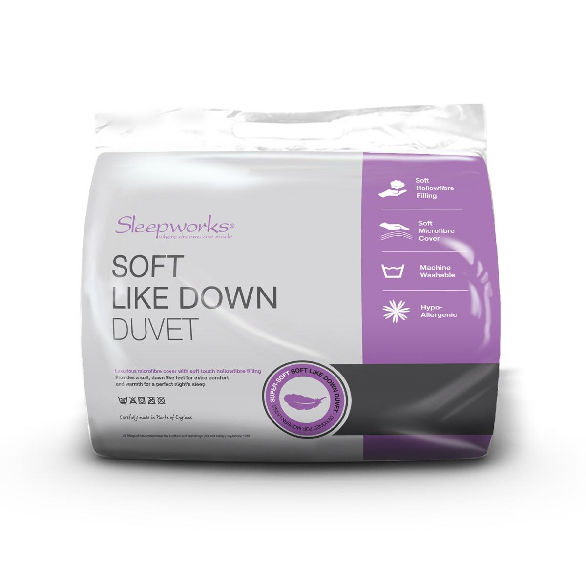 Soft Like Down 4.5 Tog Duvet - Double – image 4