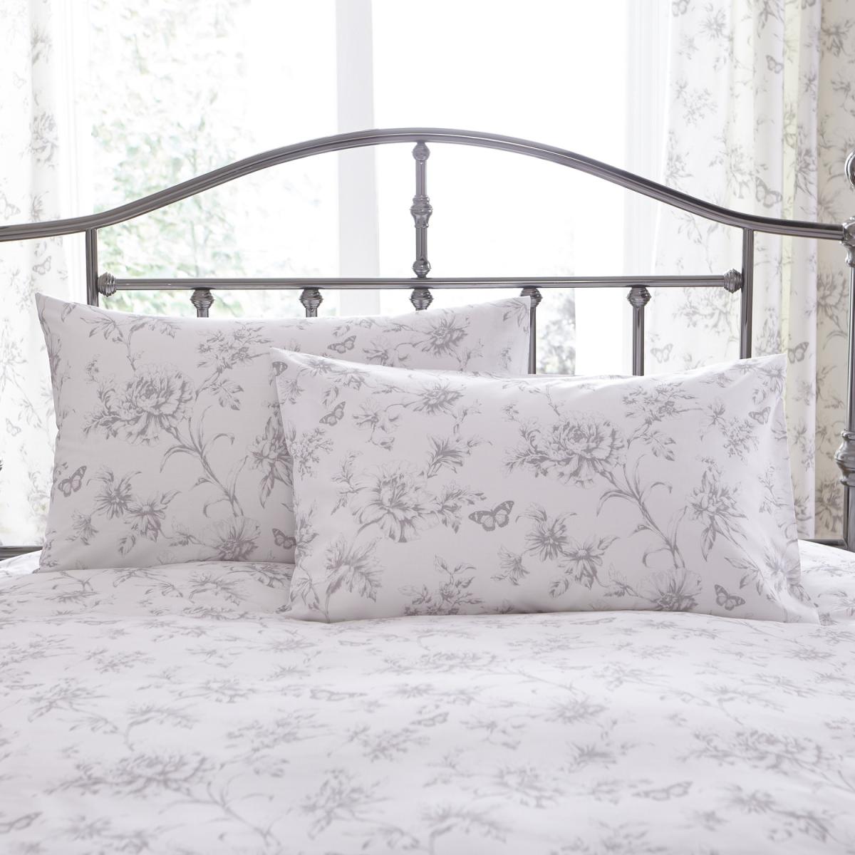 Sheridan Grey Duvet Cover Set - GREY / Double Duvet Set – image 2