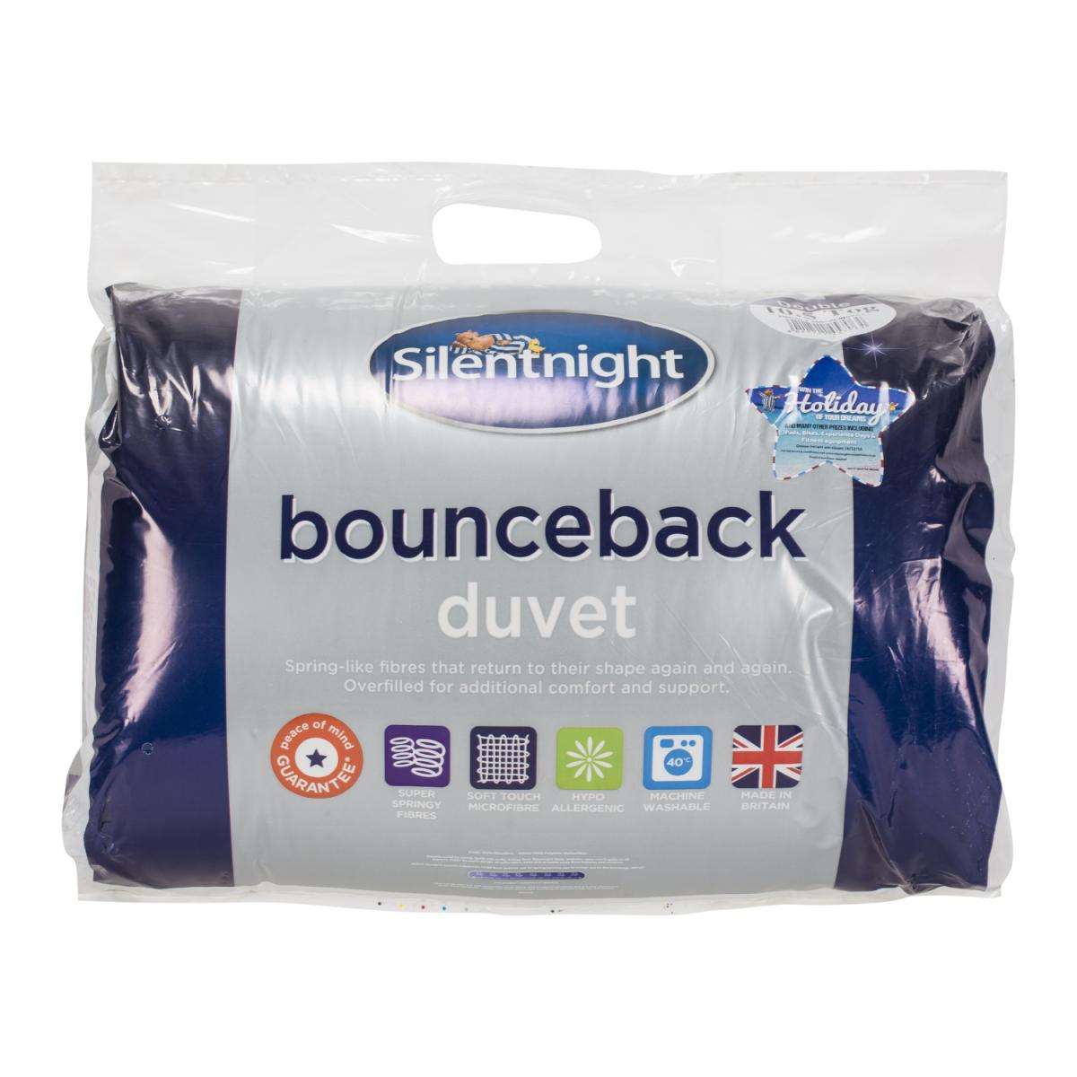 Silentnight 10.5 Tog Bounceback Duvet - Double – image 2