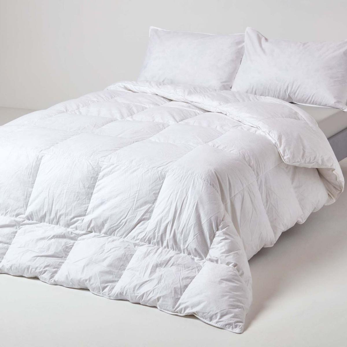 Homescapes Duck Feather and Down Duvet - White / Double / 13.5 – image 2