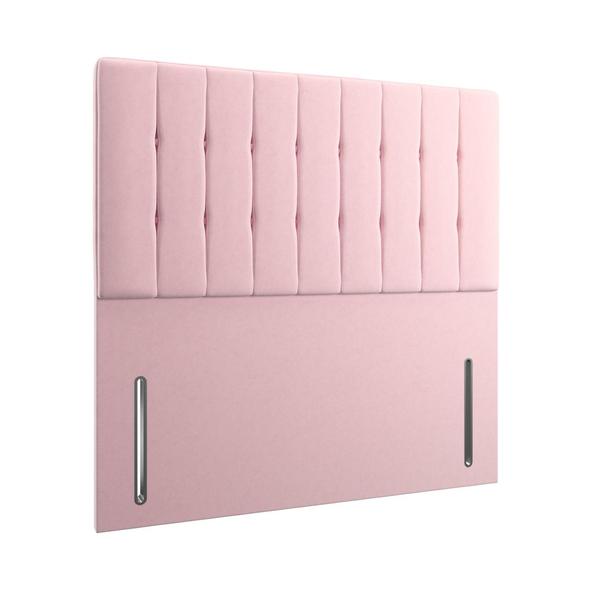 Velvet Double Tansden Headboard Blush – image 2