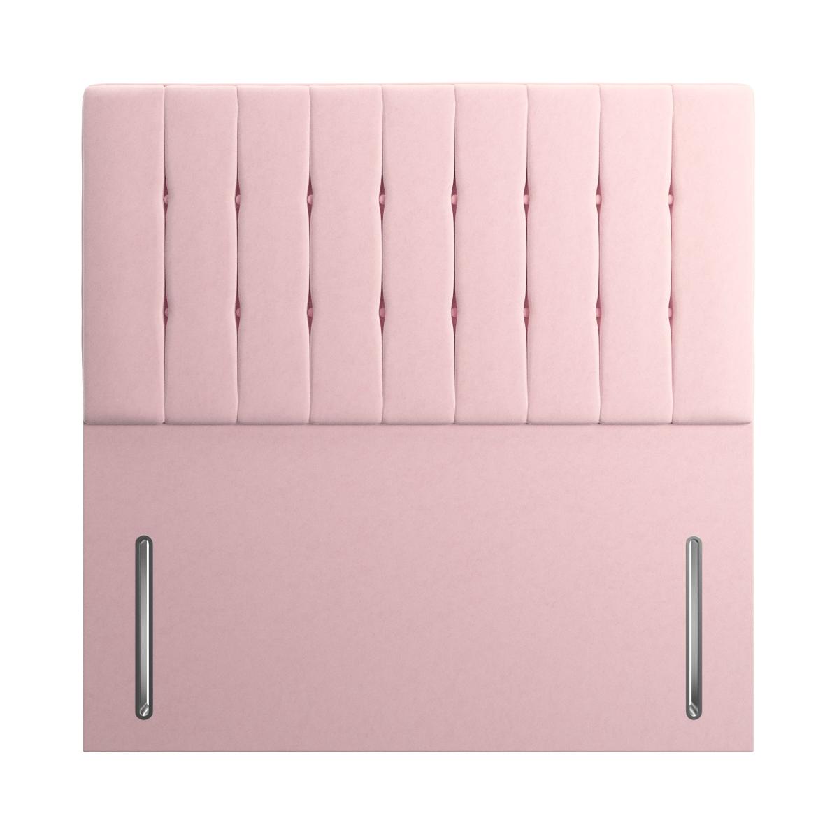 Velvet Double Tansden Headboard Blush – image 3