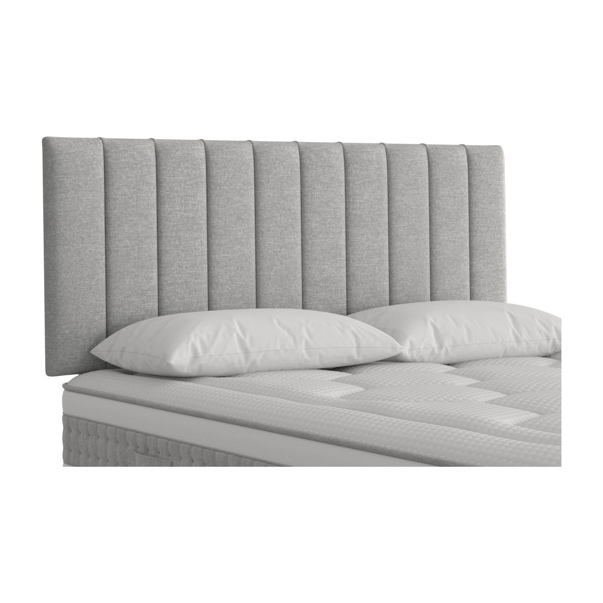 Mammoth - Peaches Strutted Headboard - Small Double - Silver – image 1