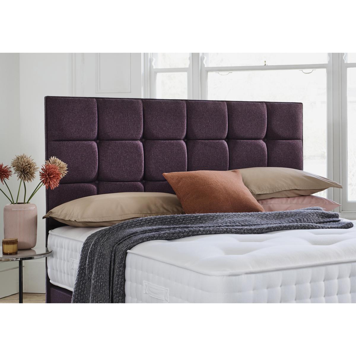Sleep Story - Milne Floor Standing Headboard - Small Double - Grey – image 2