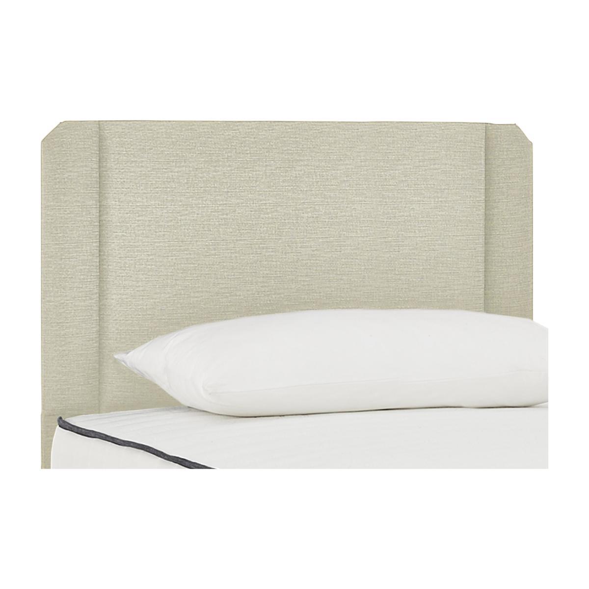 Mi Bed - Oakmere Strutted Headboard - Double - Beige – image 1