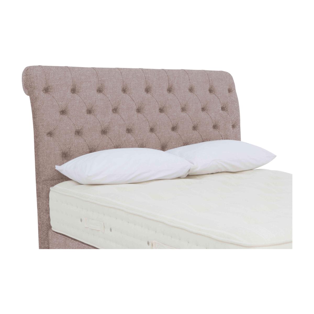 Hypnos - Prestwood Floor Standing Headboard - Double - Tweed Rose – image 1