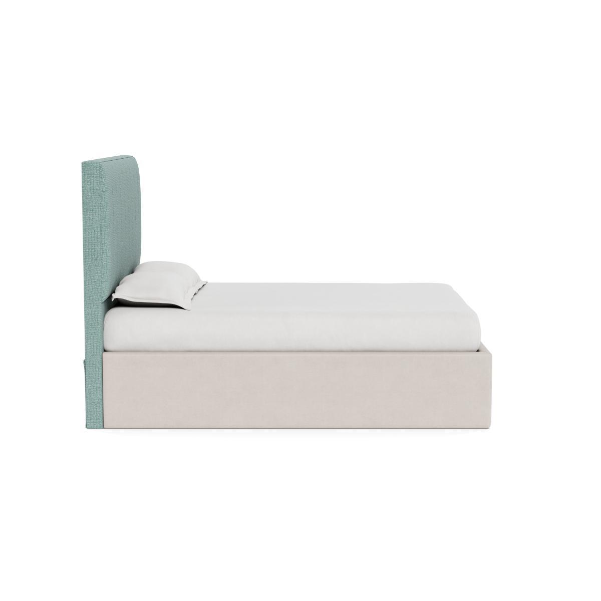 Heal's Retta Headboard (Lift Storage) Double Tejo Recycled Teal - Heal's UK Furniture – image 3