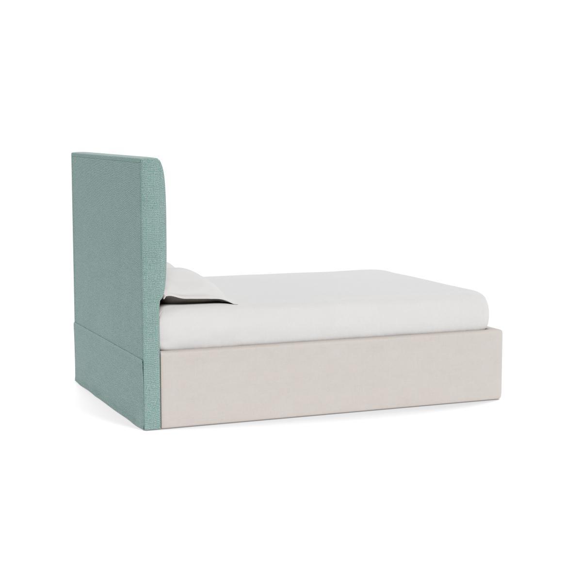 Heal's Retta Headboard (Lift Storage) Double Tejo Recycled Teal - Heal's UK Furniture – image 4