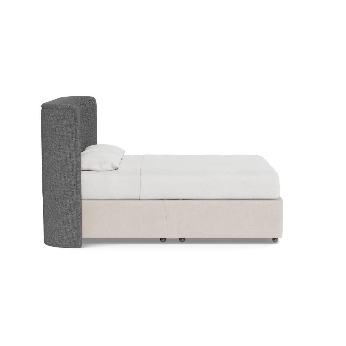 Heal's Monroe Headboard Double Tejo Noir - Heal's UK Furniture – image 3