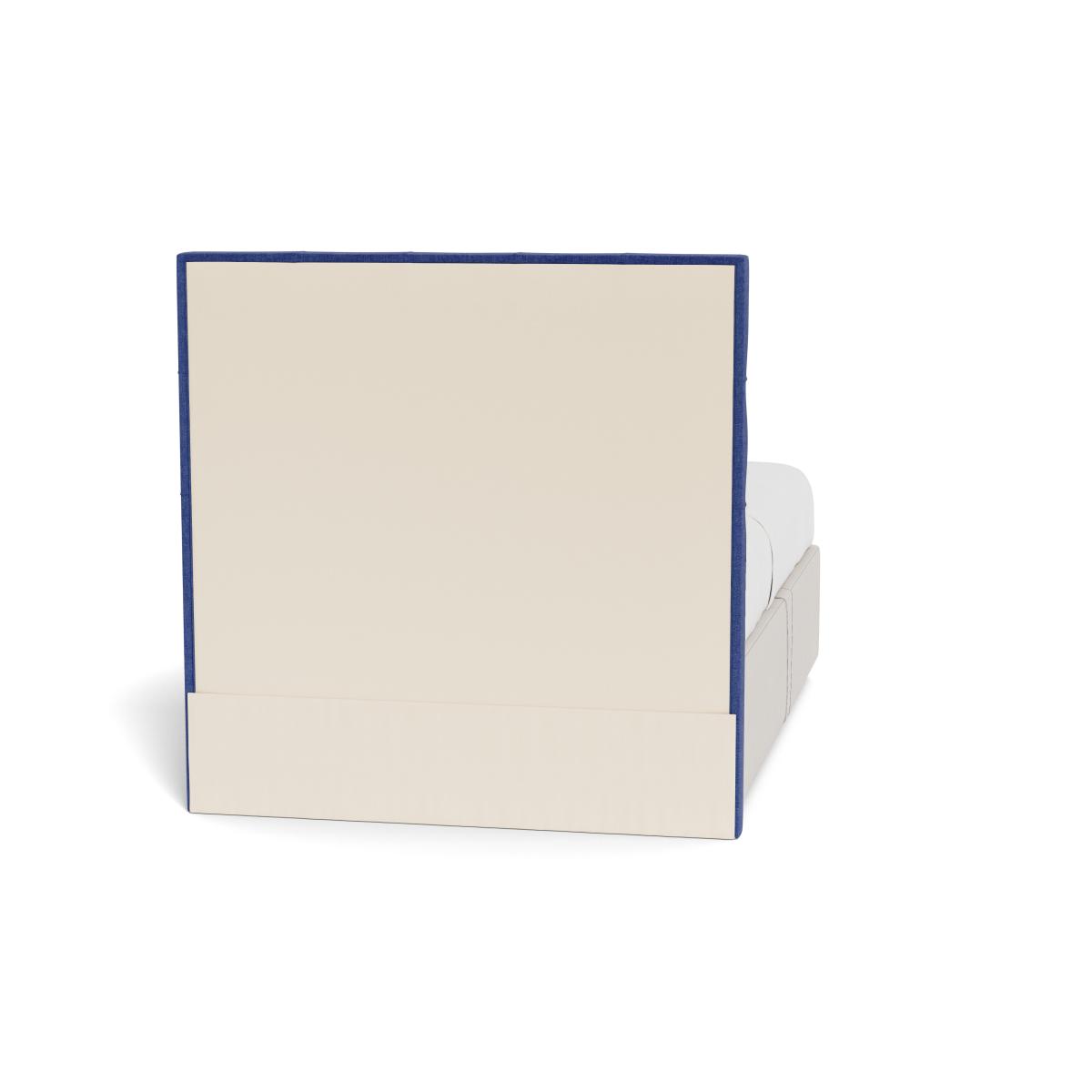 Heal's Balmoral Headboard (Lift Storage) Double Brushed Cotton Cobalt - Heal's UK Furniture – image 5