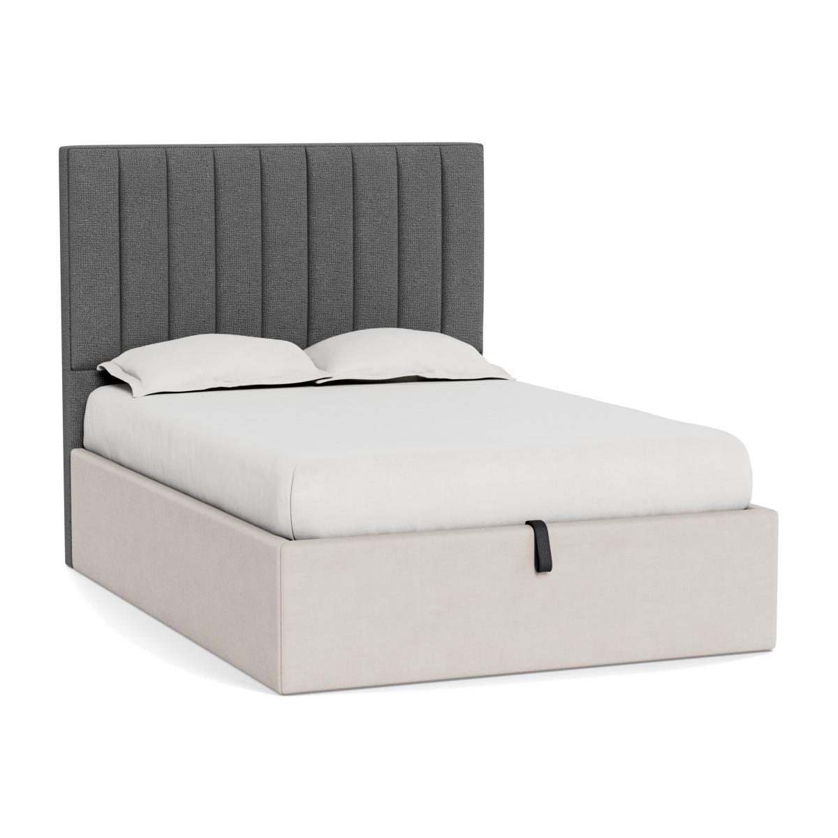 Heal's Retta Headboard Double Tejo Recycled Noir - Heal's UK Furniture – image 1