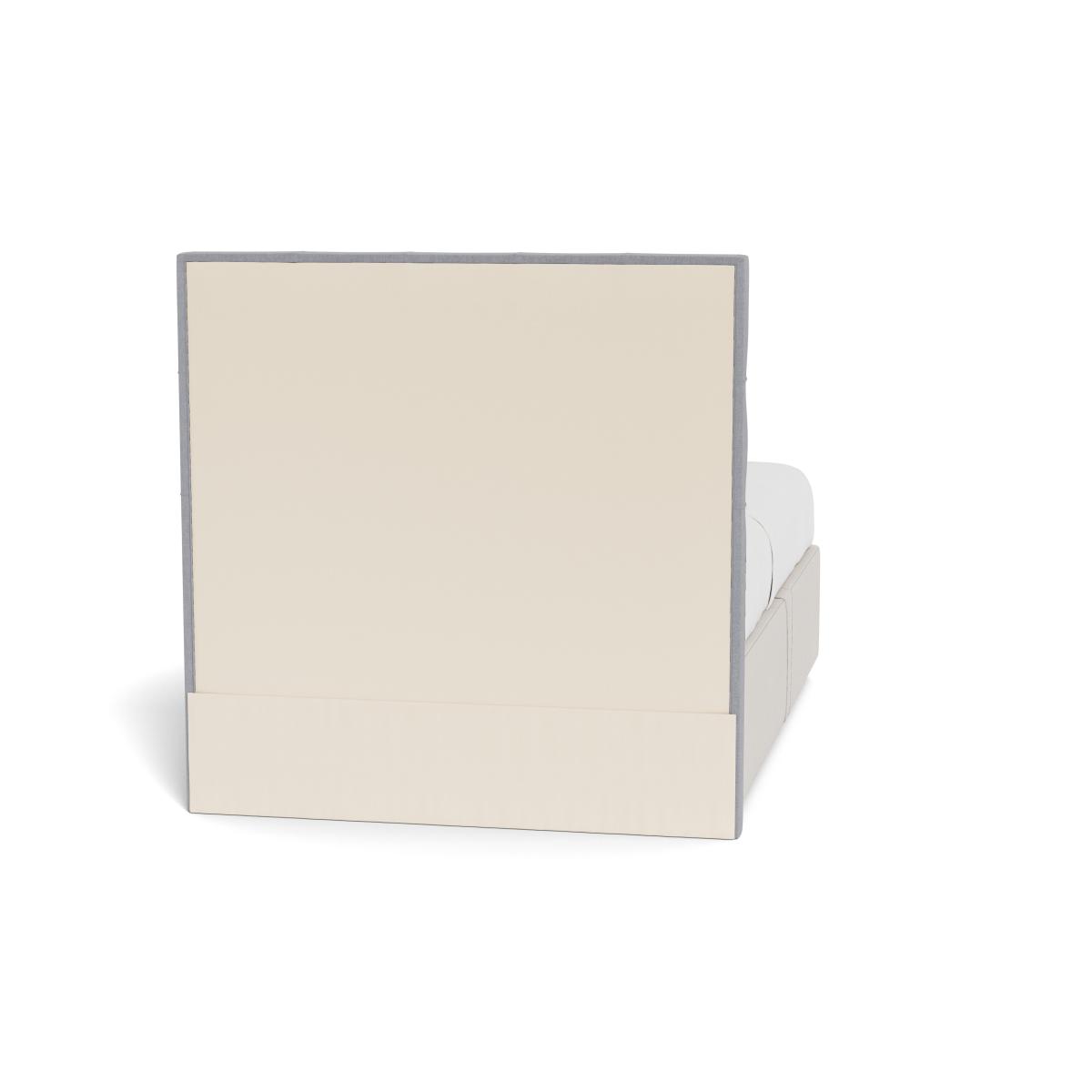 Heal's Balmoral Headboard (Lift Storage) Double Brushed Cotton Pewter - Heal's UK Furniture – image 5