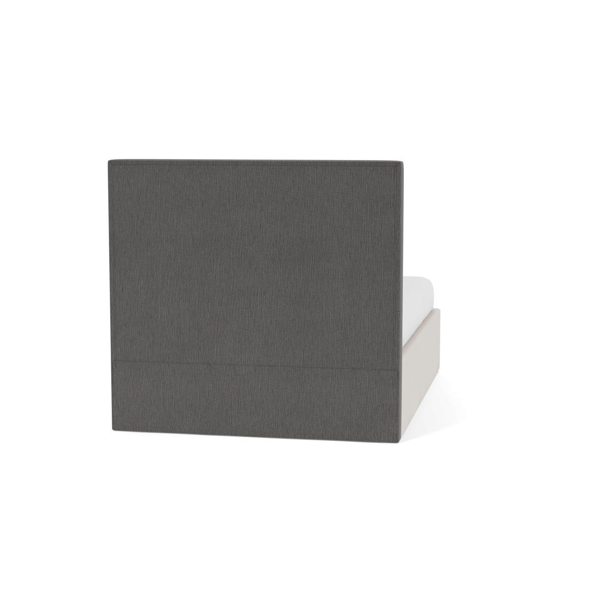 Heal's Retta Headboard Double Smart Linen Mix Grey - Heal's UK Furniture – image 5