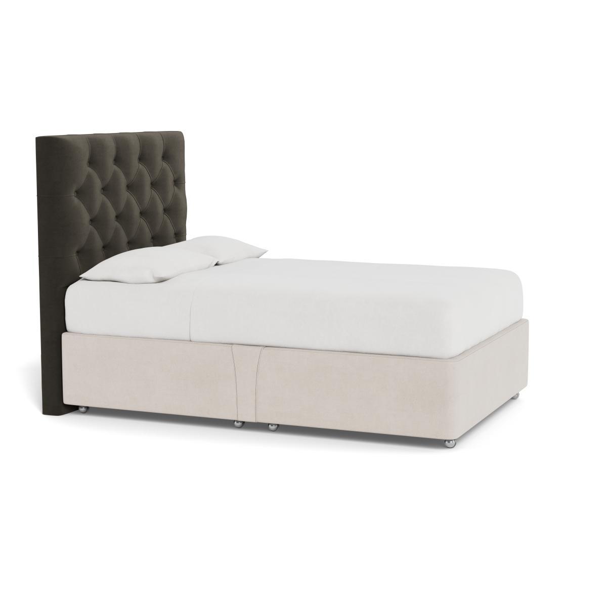 Heal's Balmoral Headboard King Velvet Charcoal - Heal's UK Furniture – image 2