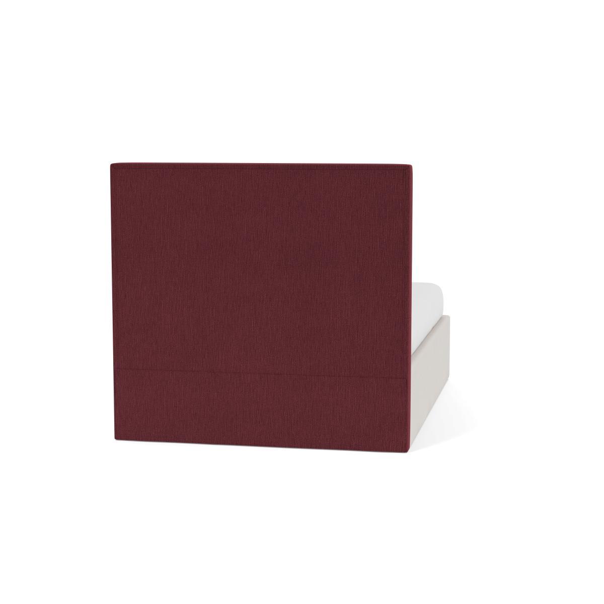 Heal's Retta Headboard Double Smart Linen Mix Maroon - Heal's UK Furniture – image 5