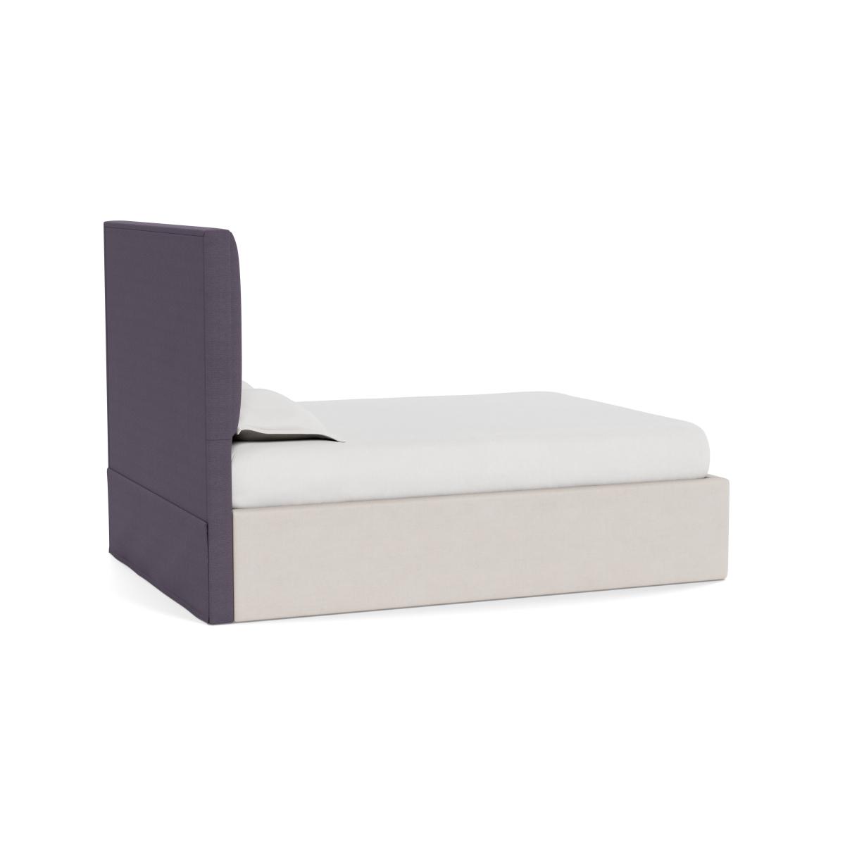 Heal's Retta Headboard (Lift Storage) Double Linen Mix Shadow - Heal's UK Furniture – image 4
