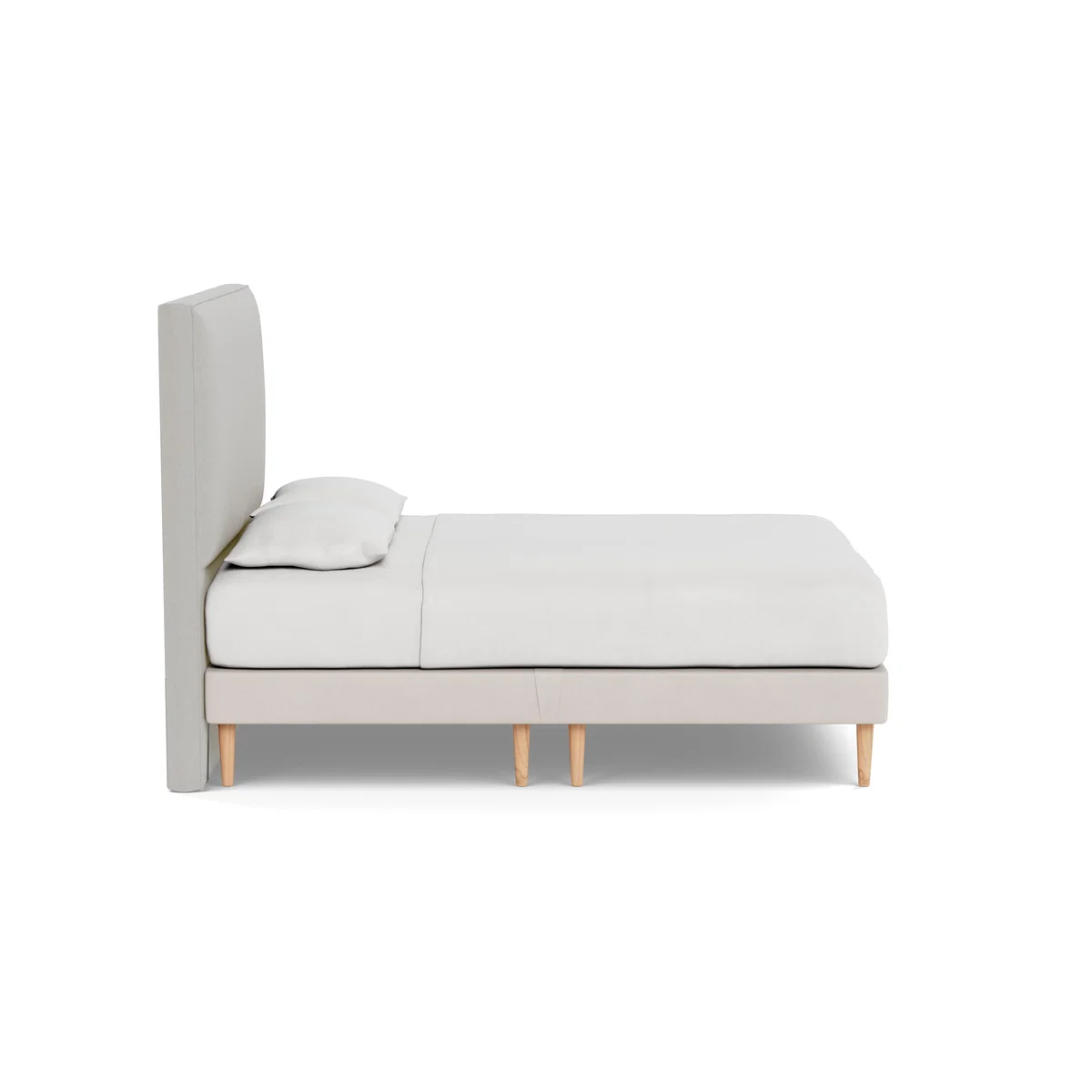 Heal's Newman Headboard (Lift Storage) Double Capelo LinenCotton Sea Salt - Heal's UK Furniture – image 3