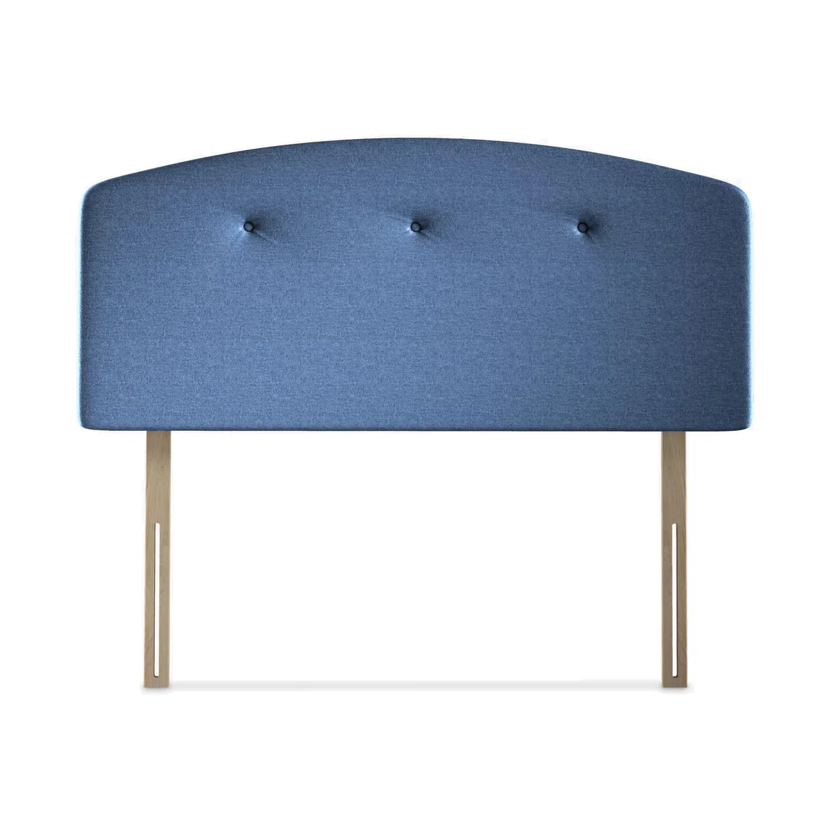 John Lewis & Partners Grace Strutted Upholstered Headboard, Double – image 1