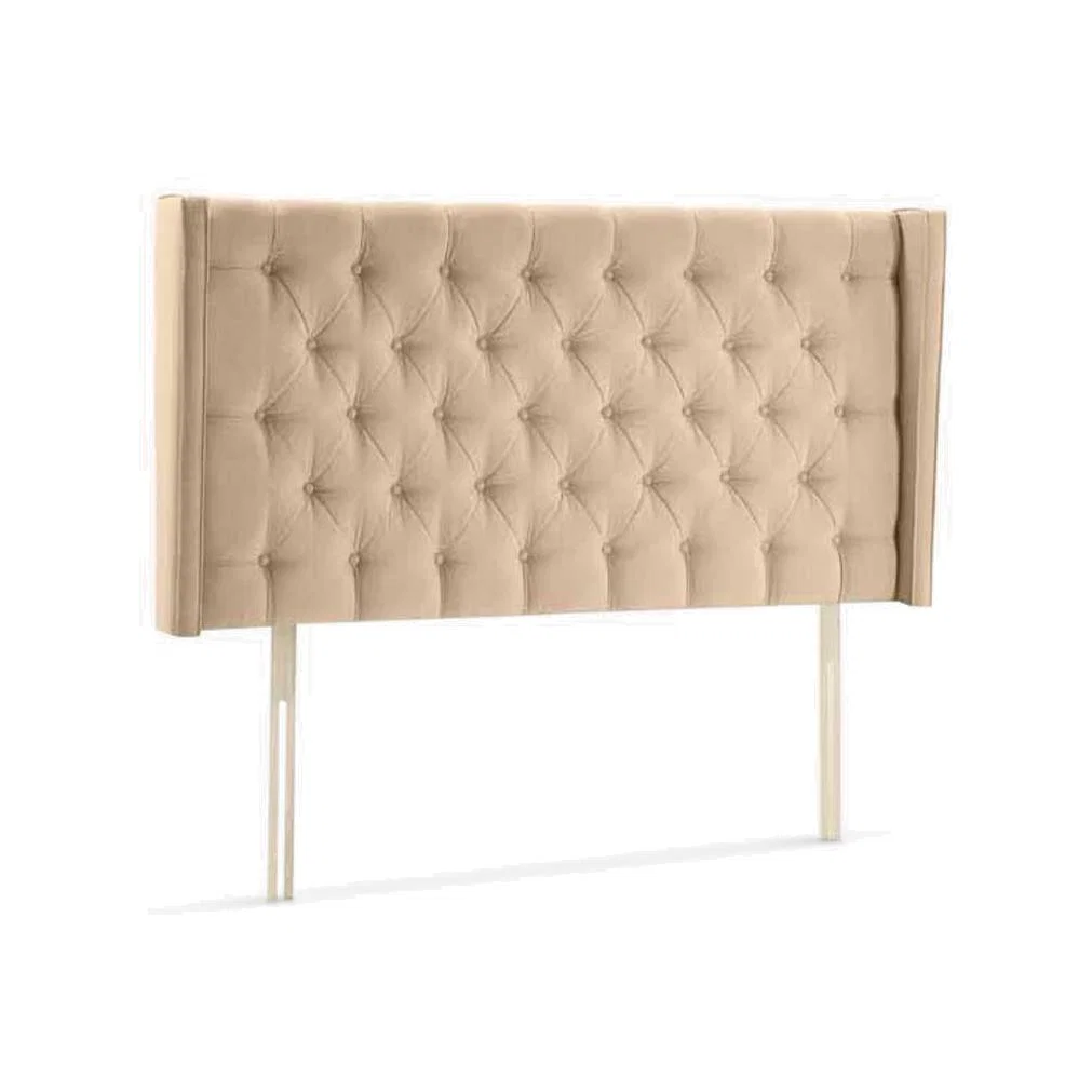 John Lewis Harlow Strutted Upholstered Headboard, Double – image 1
