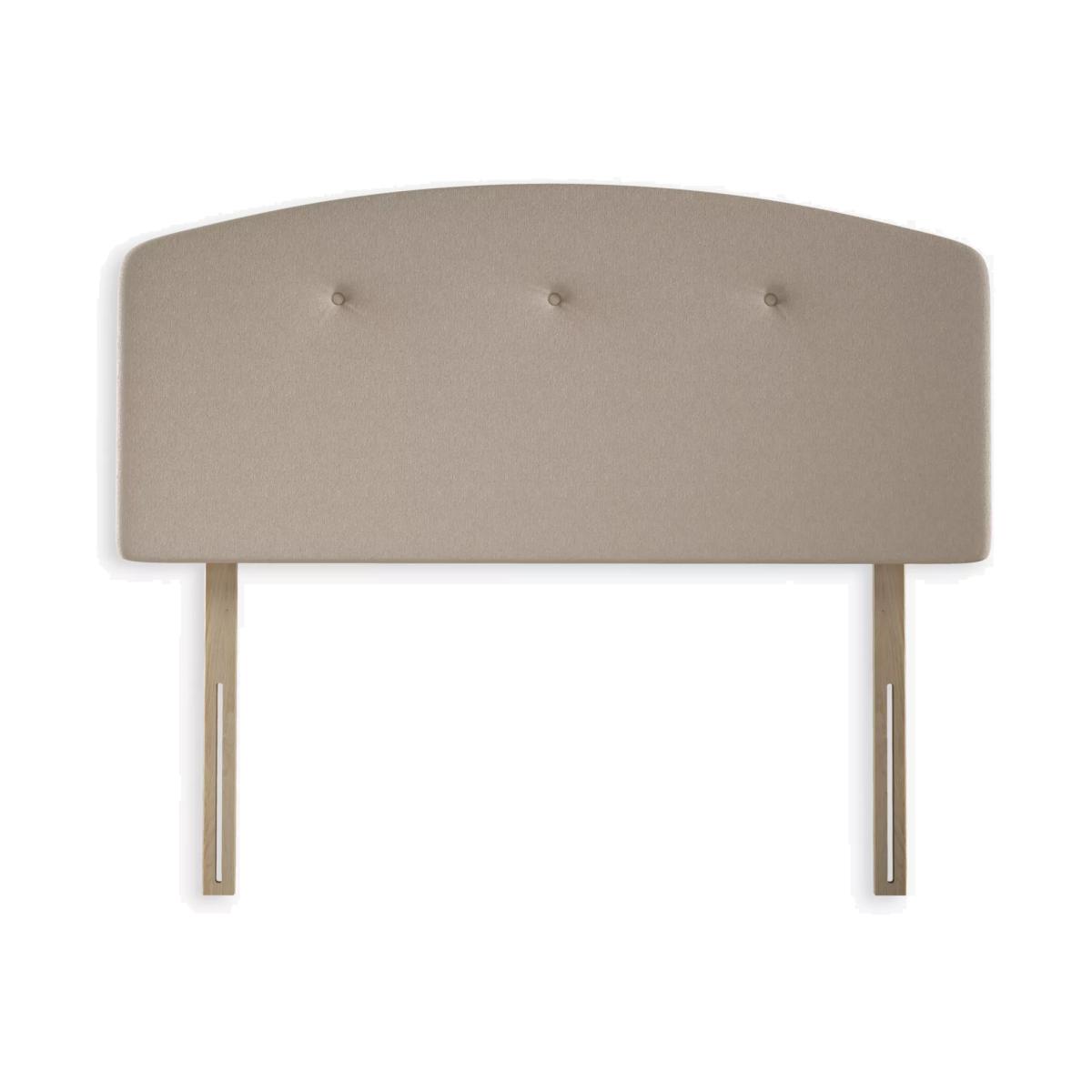 John Lewis & Partners Grace Strutted Upholstered Headboard, Small Double – image 1