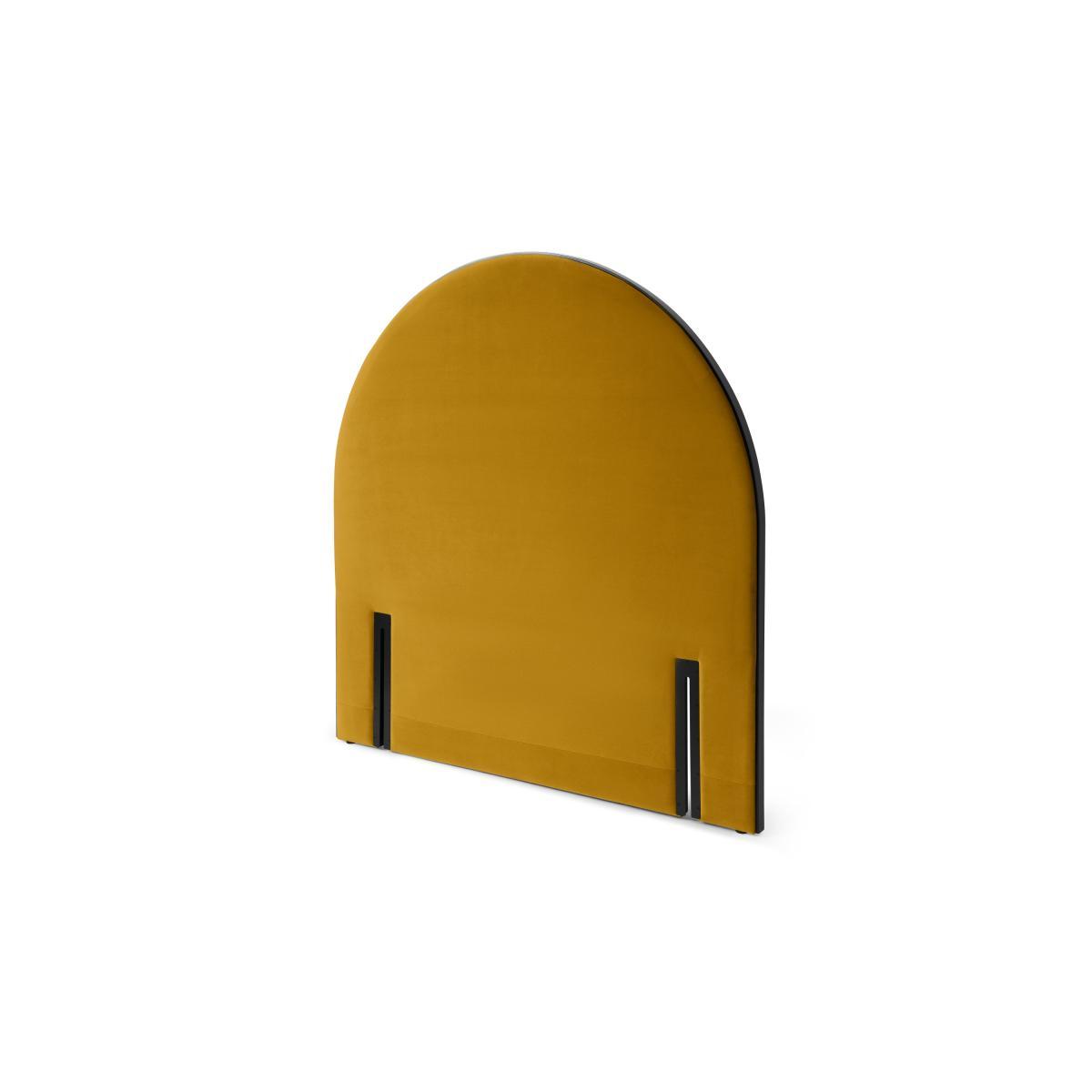 Fresia Double Headboard, Marigold Velvet – image 2