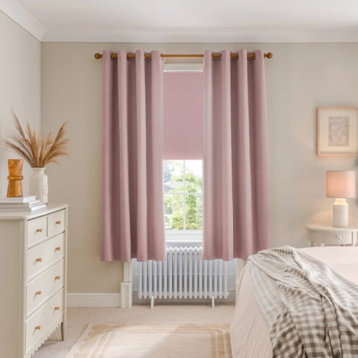 Luna Mid Grey Roller Blackout Blind Mid Grey – image 7