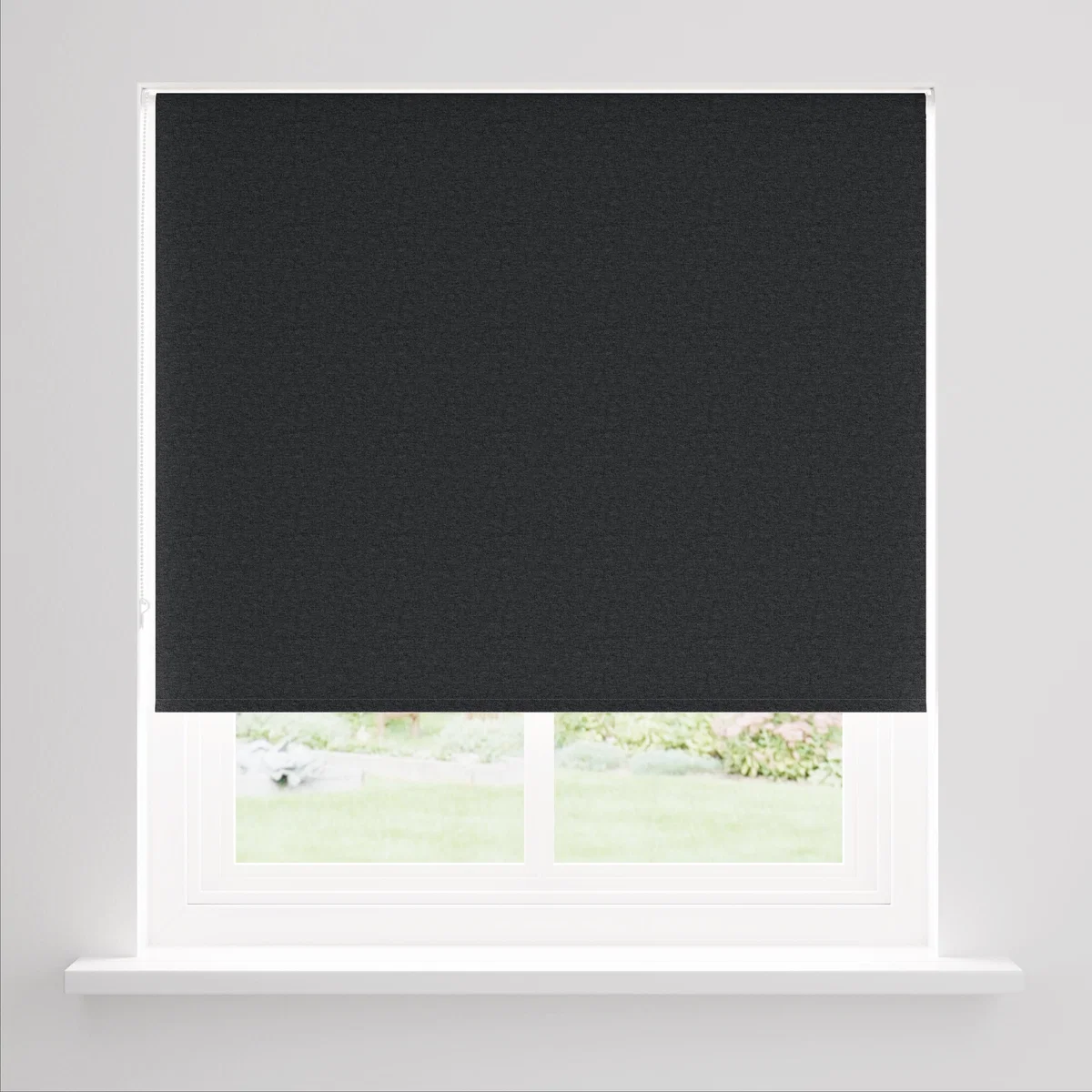 Luna Black Blackout Roller Blind Black – image 3
