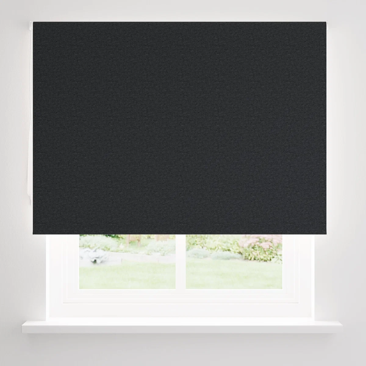 Luna Black Blackout Roller Blind Black – image 4