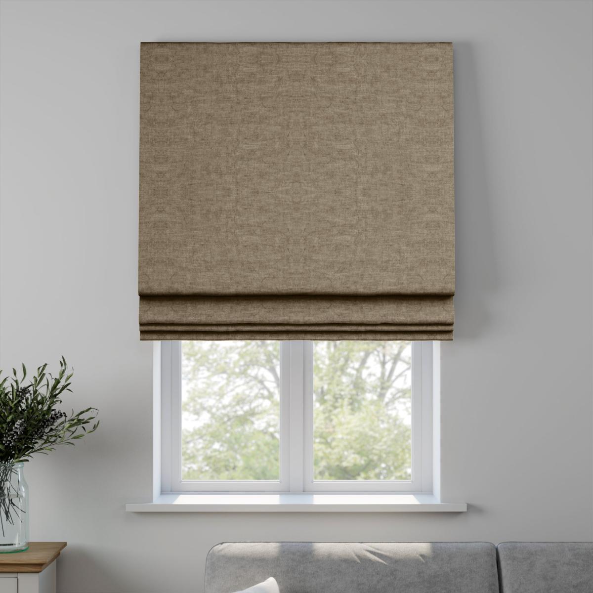 Luxury Velvet Made to Measure Roman Blind Lux Velvet Dove – image 4