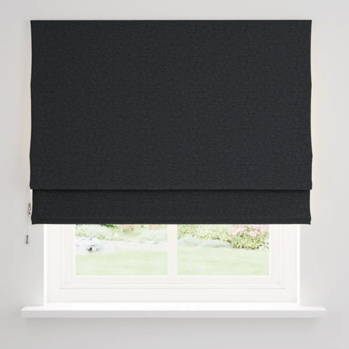 Luna White Blackout Roman Blind White – image 5