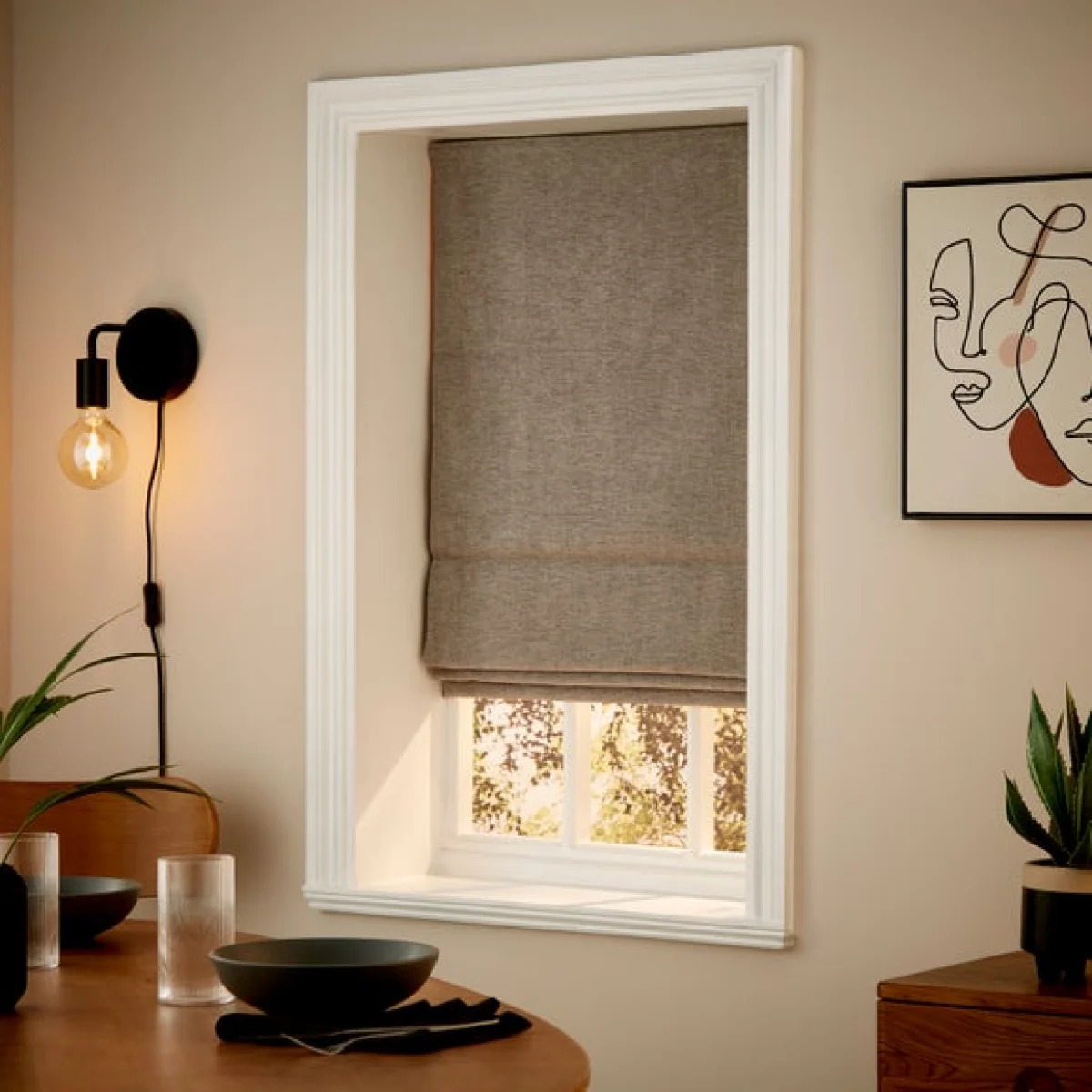 Wynter Grey Roman Blind Grey – image 2