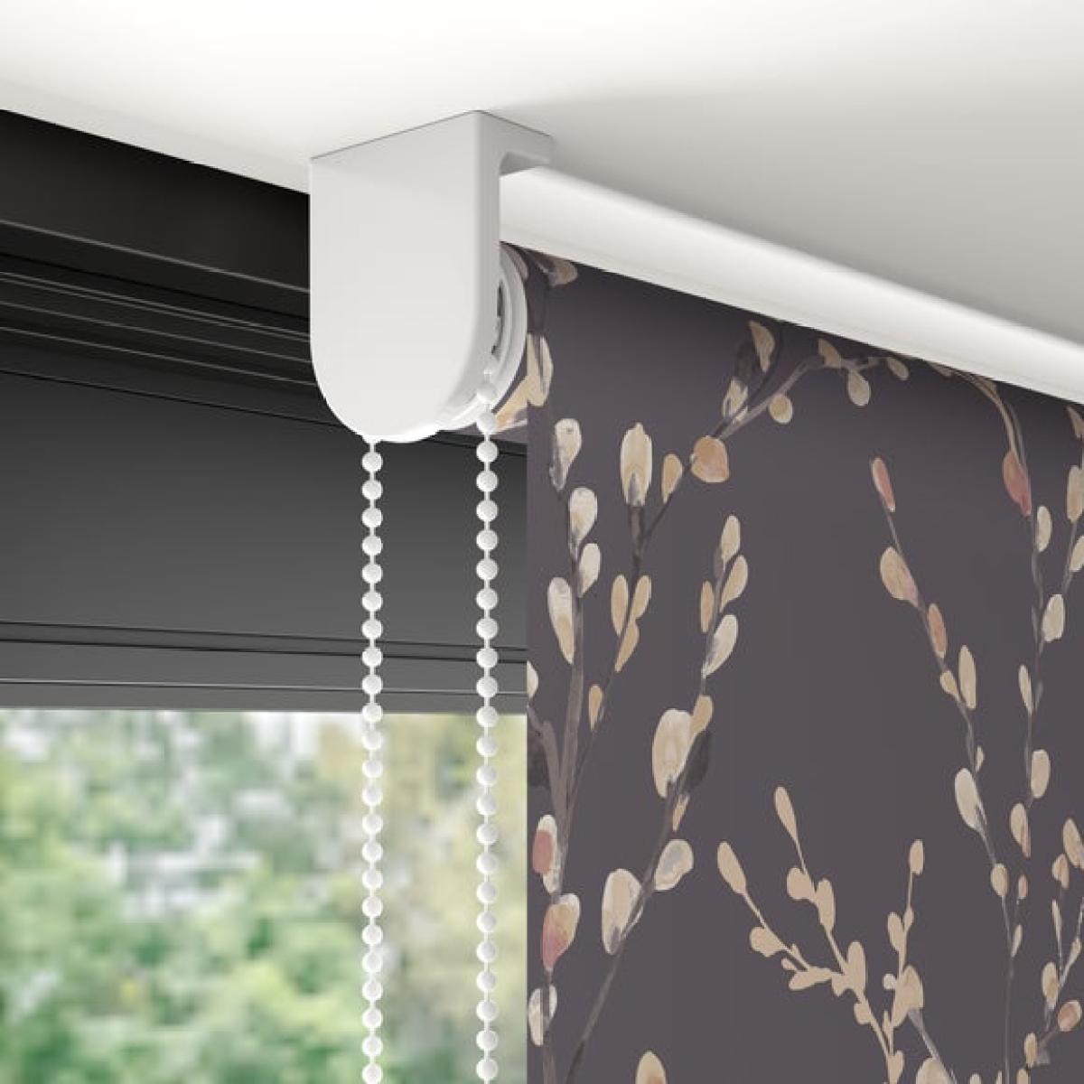 Willow Stem Flame Retardant Blackout Made to Measure Roller Blind – image 5