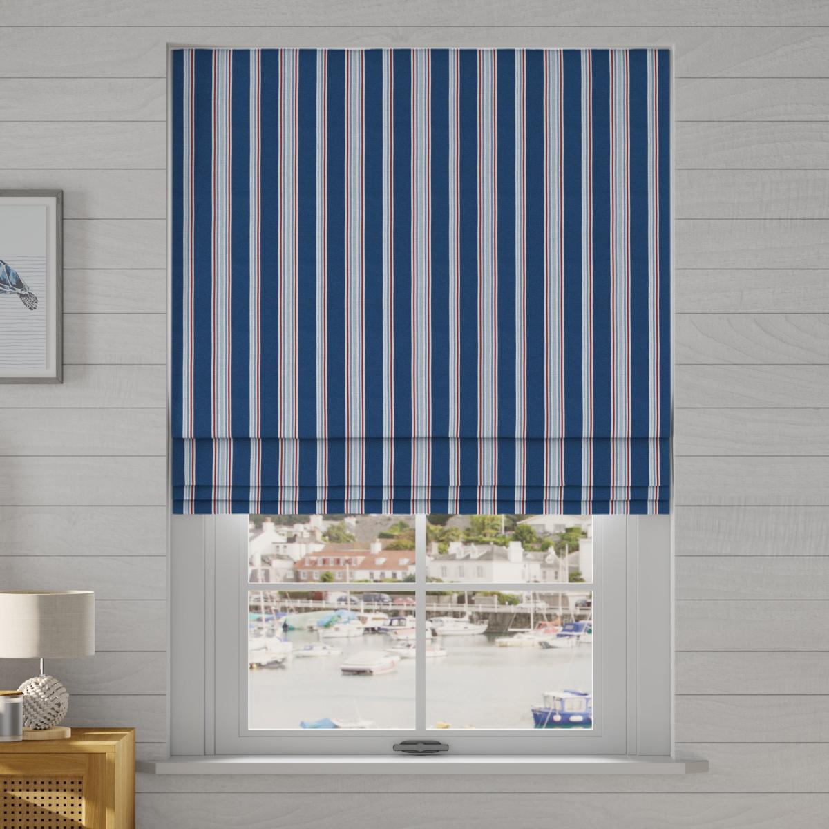 Nautical Stripe Made to Measure Roman Blind – image 3