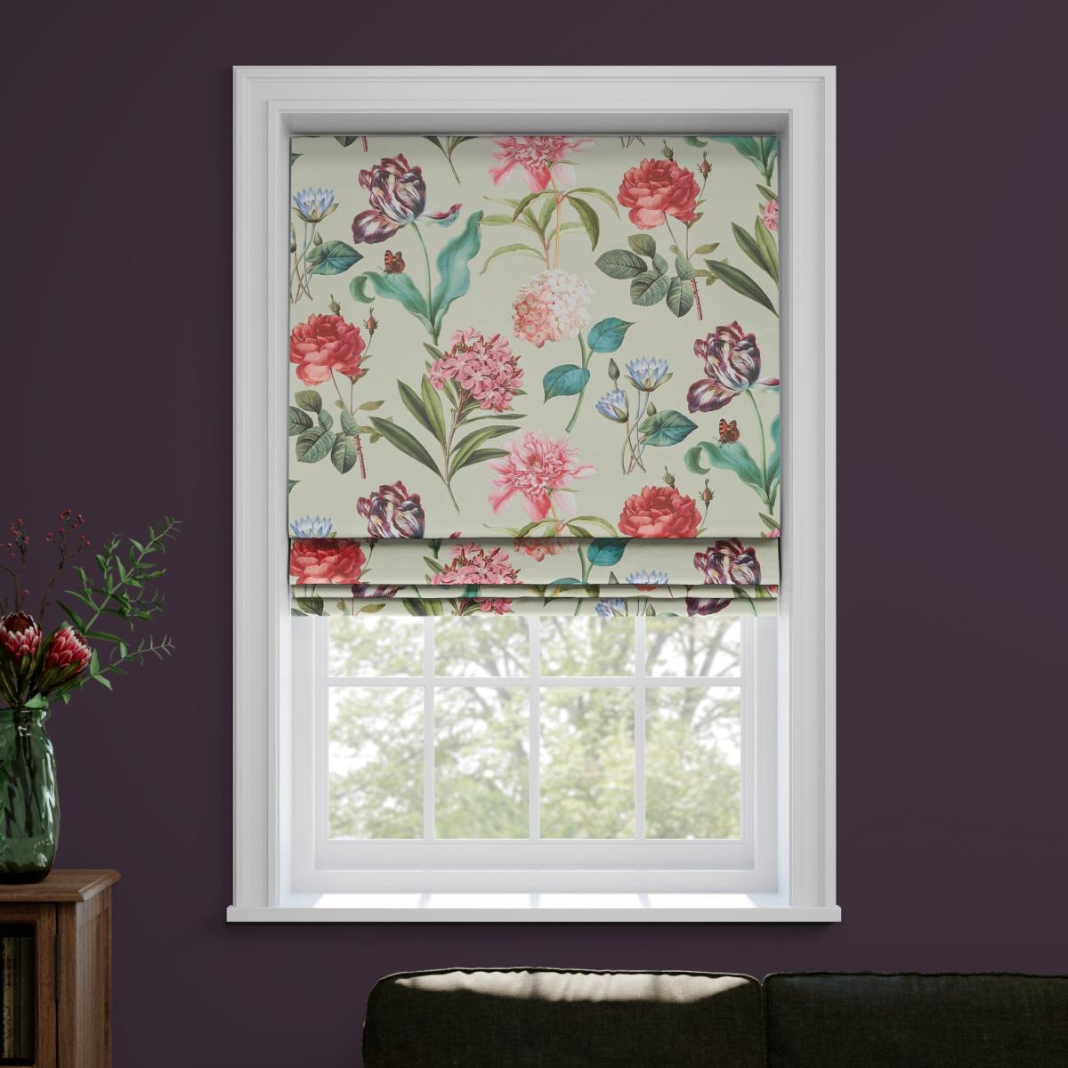 Botanical Garden Made to Measure Roman Blind – image 3