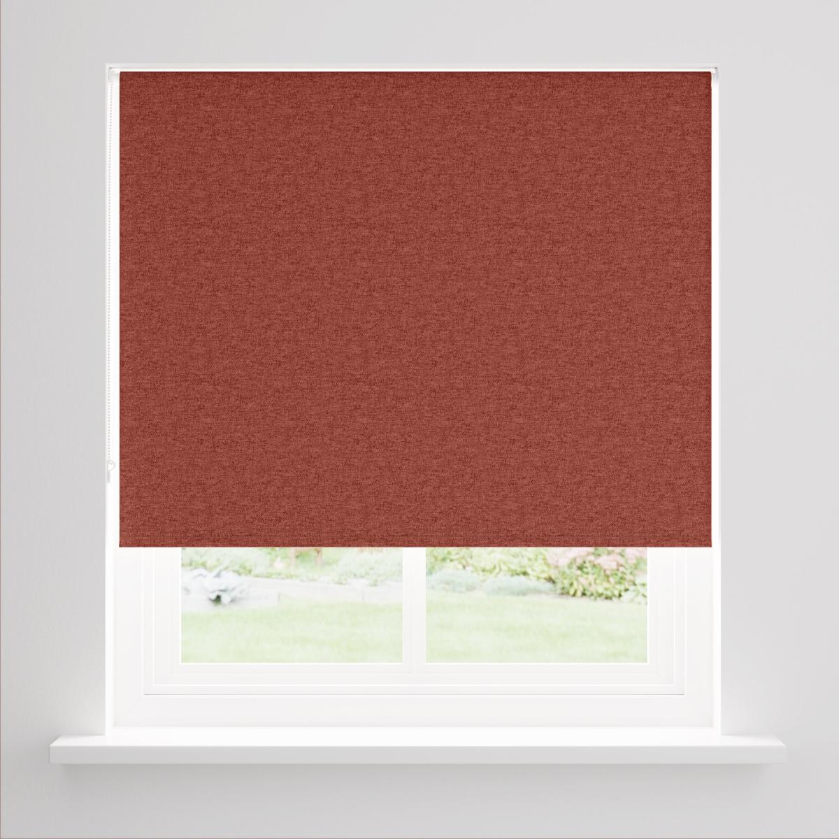 Luna Orange Umber Blackout Roller Blind Orange Umber – image 2