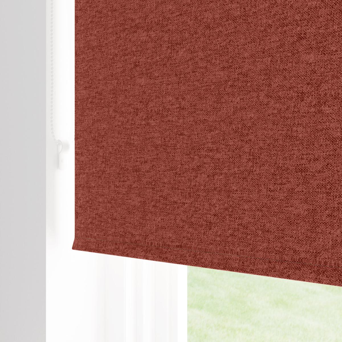 Luna Orange Umber Blackout Roller Blind Orange Umber – image 4