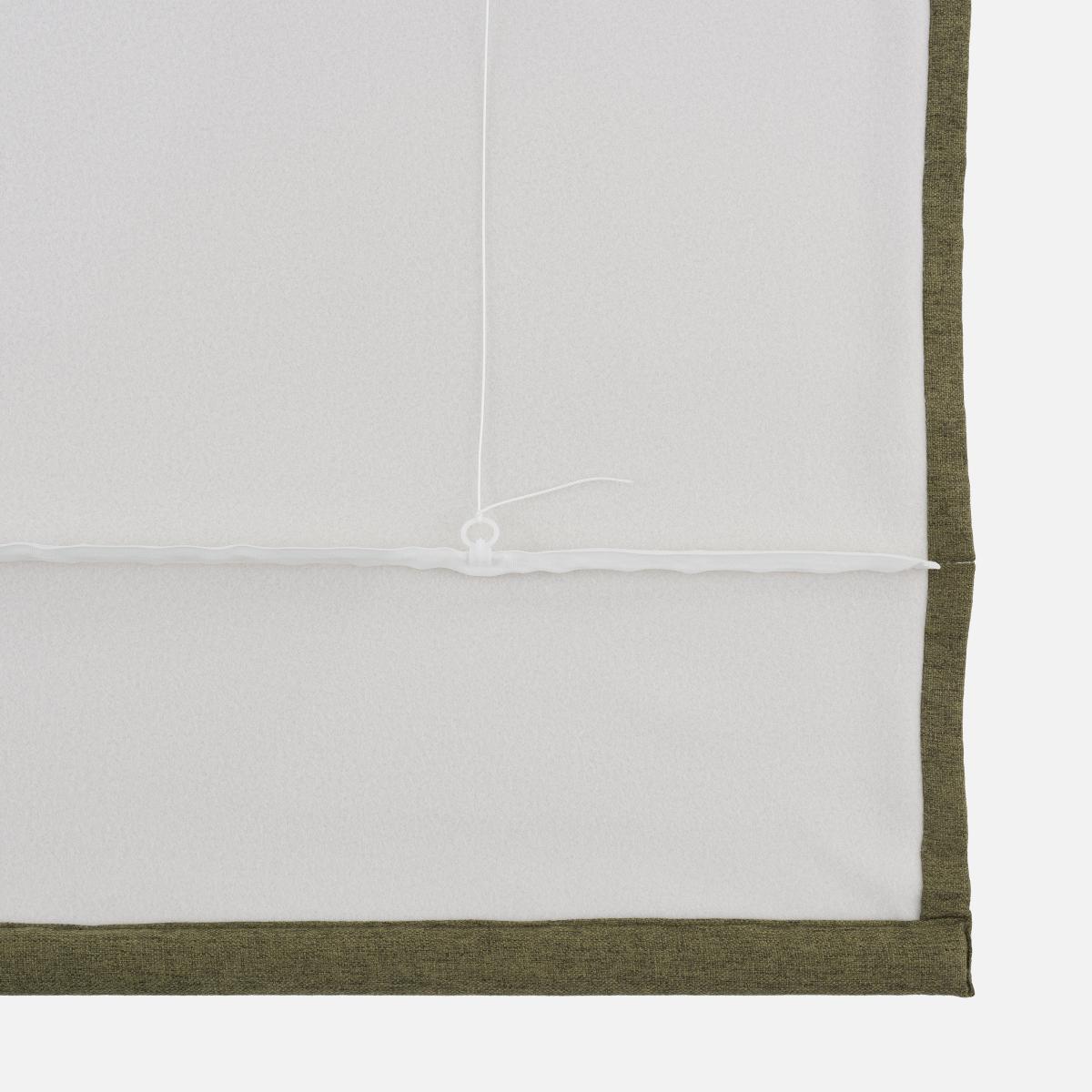 Luna Olive Fleece Thermal Roman Blind Olive – image 4