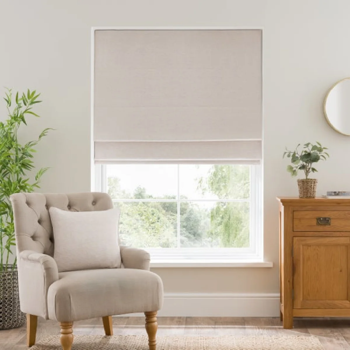 Elmore Blackout Roman Blind – image 1