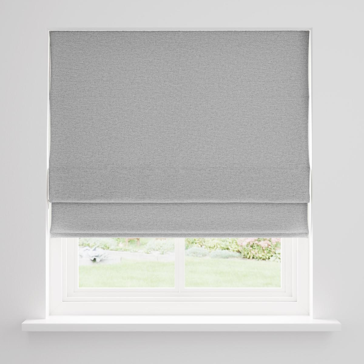 Luna Dove Grey Fleece Thermal Roman Blind Dove (Grey) – image 2