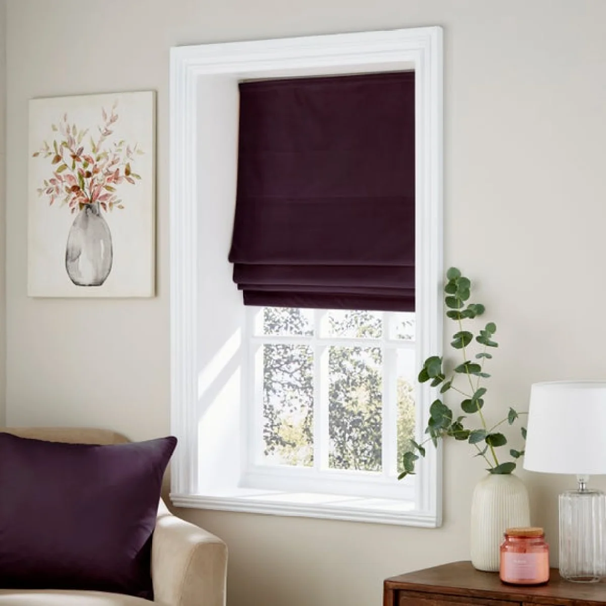 Recycled Velour Bottle Green Roman Blind Bottle (Green) – image 2