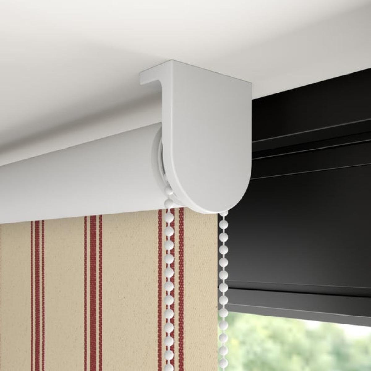 Folkstone Stripe Fire Retardant Blackout Made to Measure Roller Blind – image 5