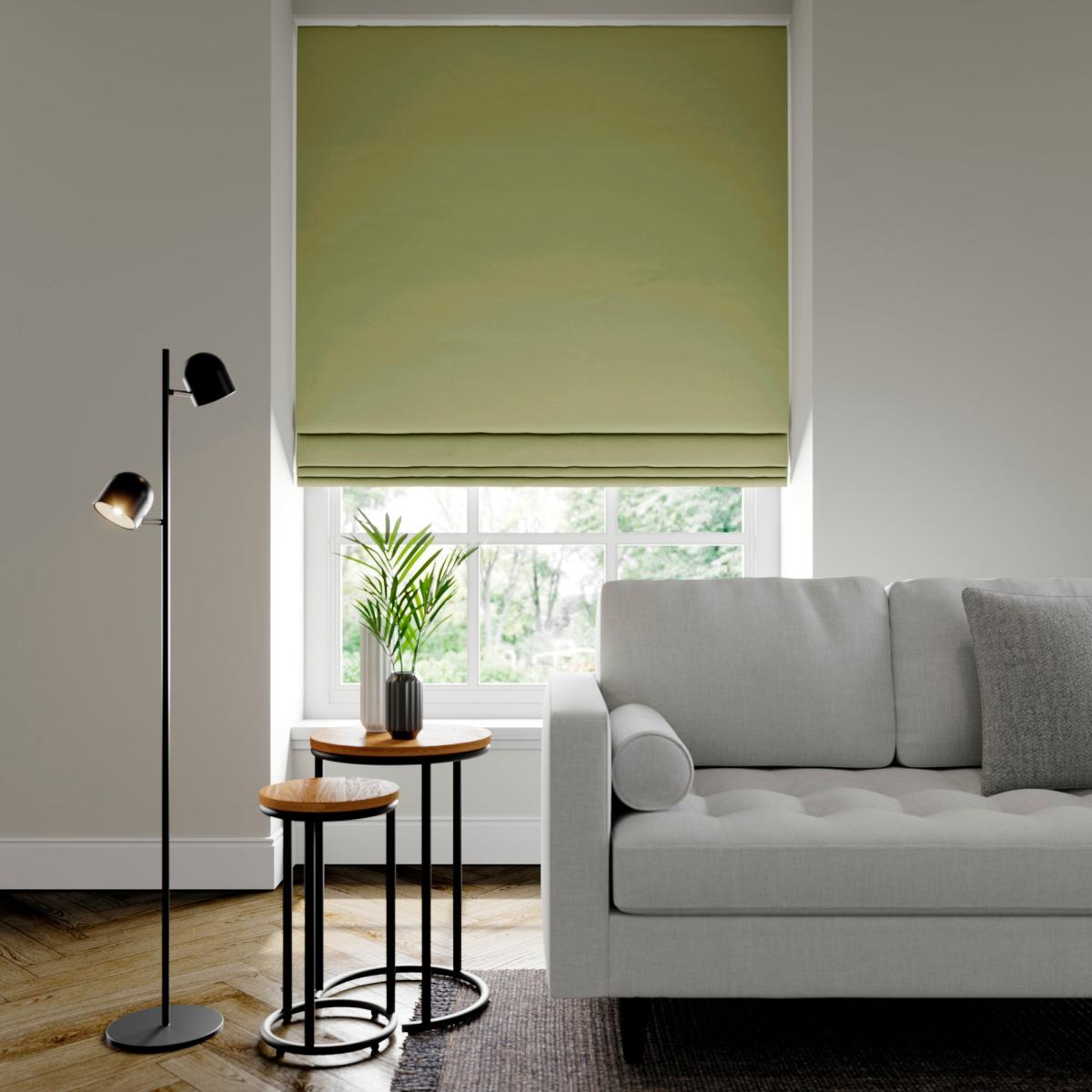 Panama Plain Made to Measure Roman Blind Panama_Pampas – image 1