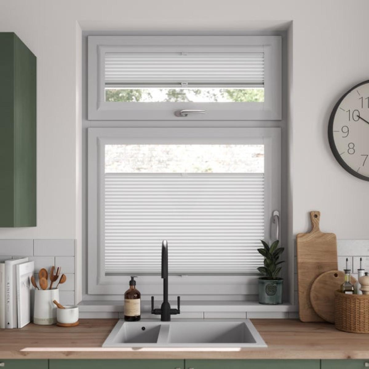 Opaline Daylight Made to Measure Perfect Fit Pleated Blinds – image 1