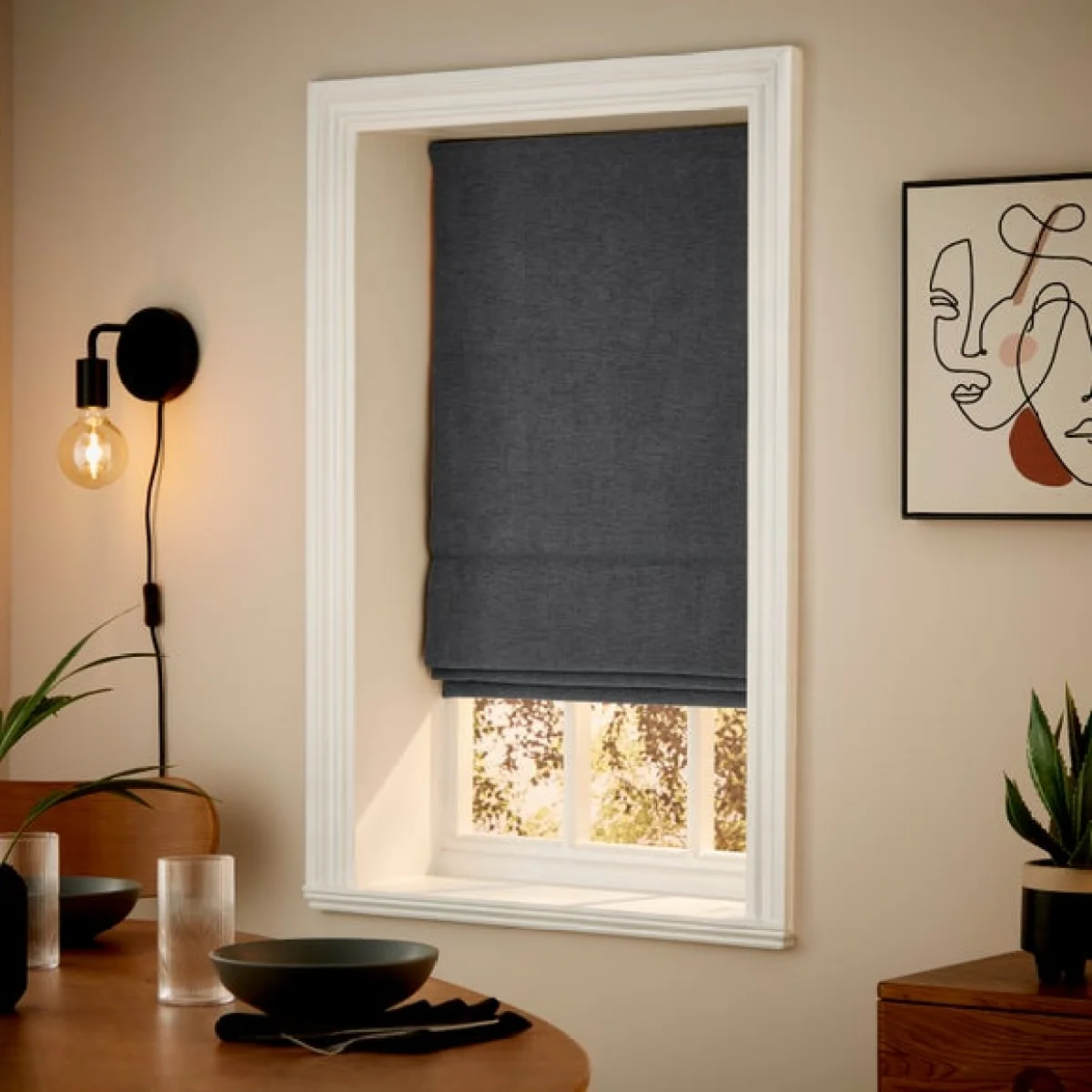 Wynter Natural Roman Blind Natural – image 3