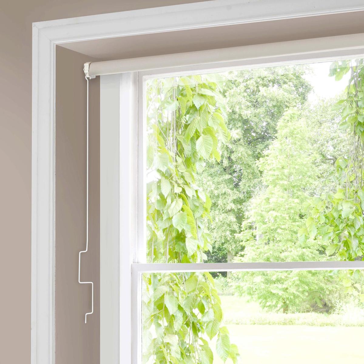 Football Twist Safe Blackout Roller Blind Grey – image 6