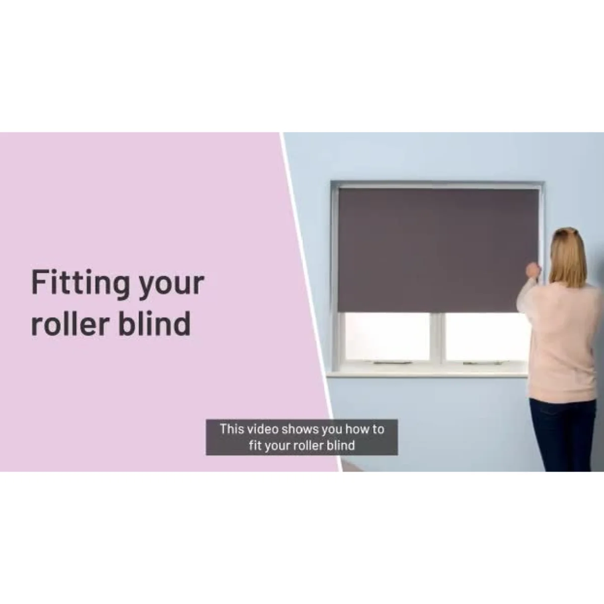 Habitat Bamboo White Roller Blind - 90cm – image 2