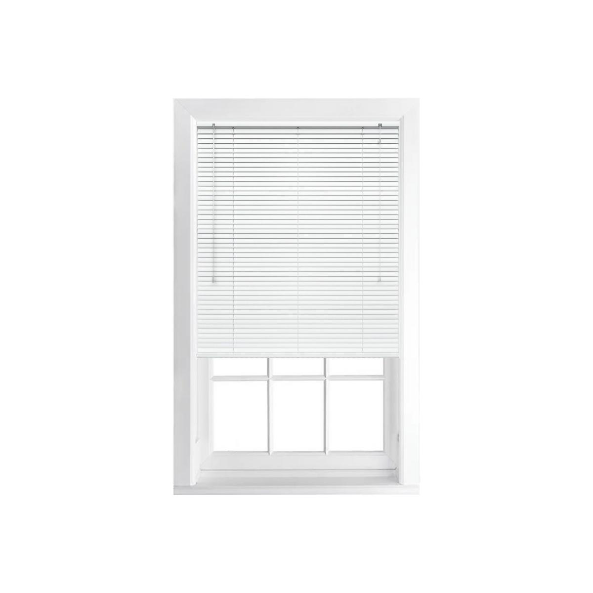 White 25mm PVC Venetian Blind - 60x152cm – image 1